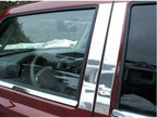 4pc. Luxury FX Chrome Pillar Post Trim for 2006-2010 Jeep Commander