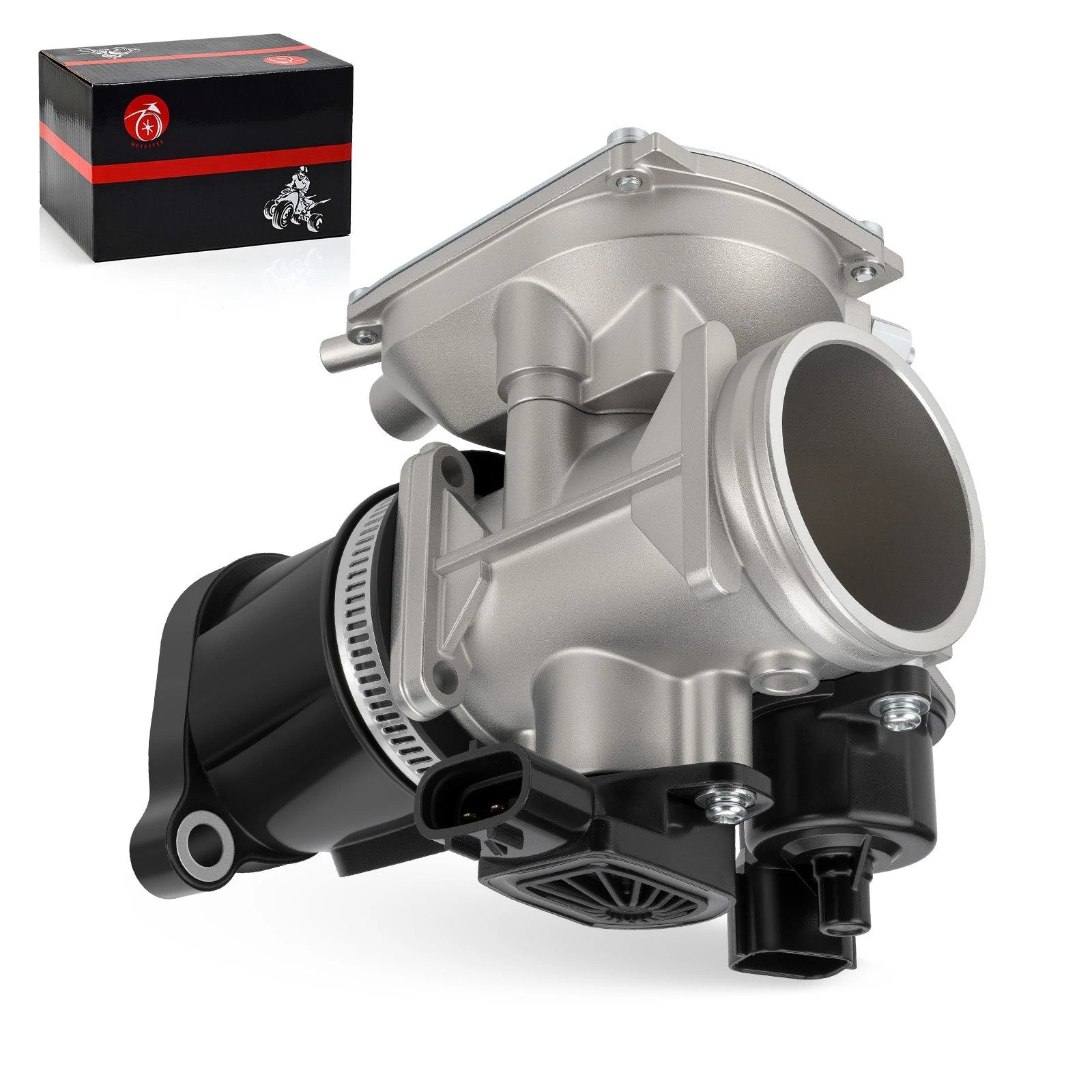 Throttle Body w/ Intake Manifold Carburetor Boot for Polaris RZR 570 (2012–2016)