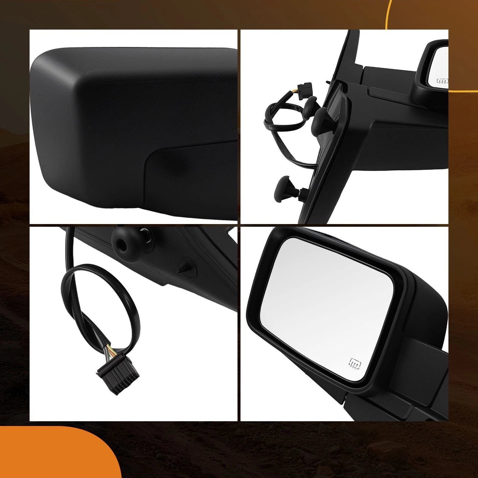 Heated Power Side Mirror for Jeep Commander (2006-2010)