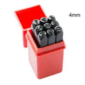 Stamps Punch Craft Tool for Jewelry Leather Metal Marking (Steel)