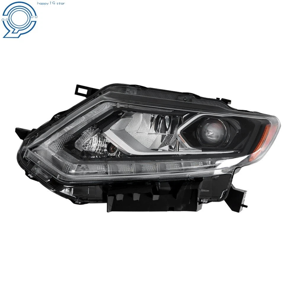 LED Headlight Headlamp for Nissan Rogue (2014–2016) Chrome Housing LH