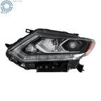 LED Headlight Headlamp for Nissan Rogue (2014–2016) Chrome Housing LH