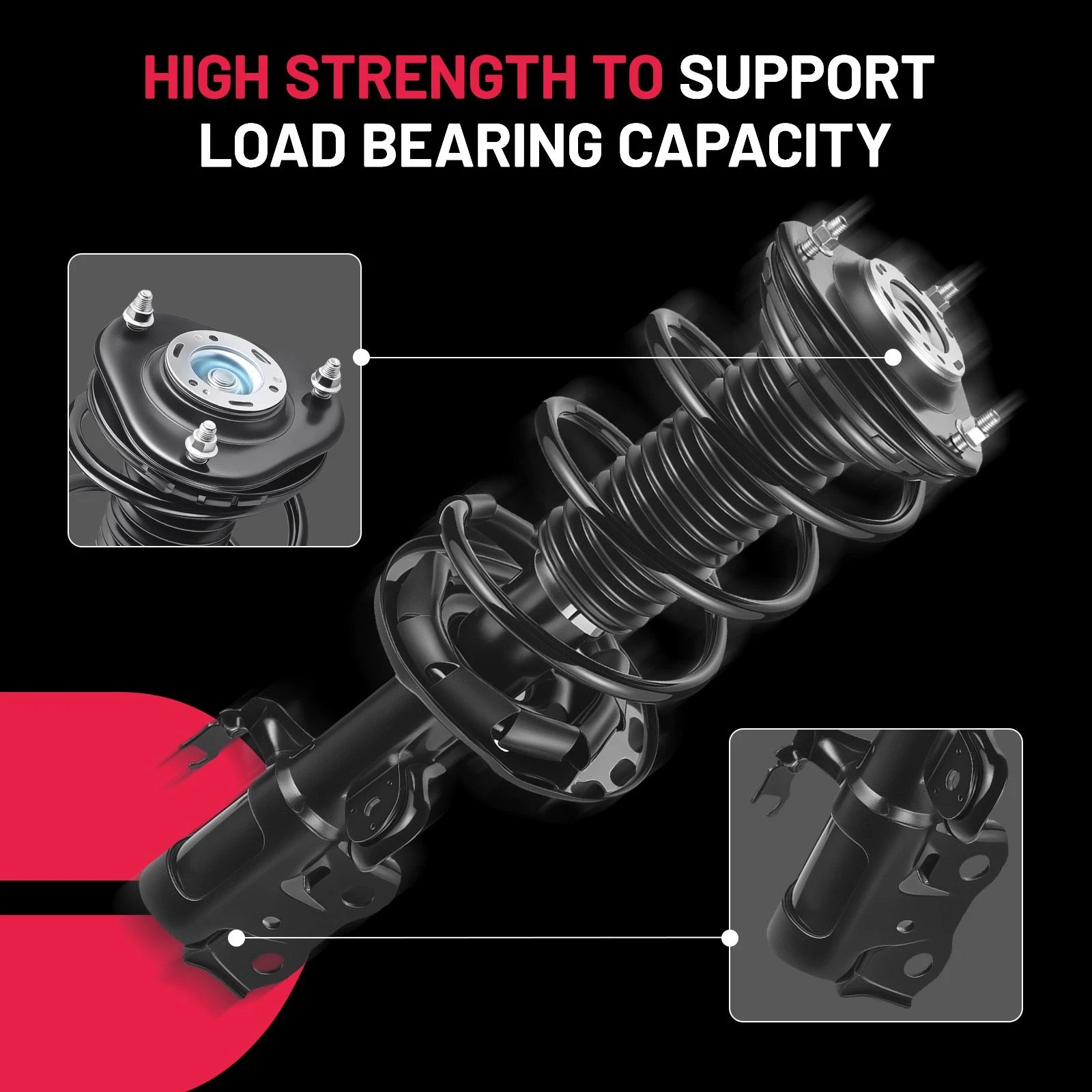 Front Struts Assembly for Toyota Prius (2010-2015)