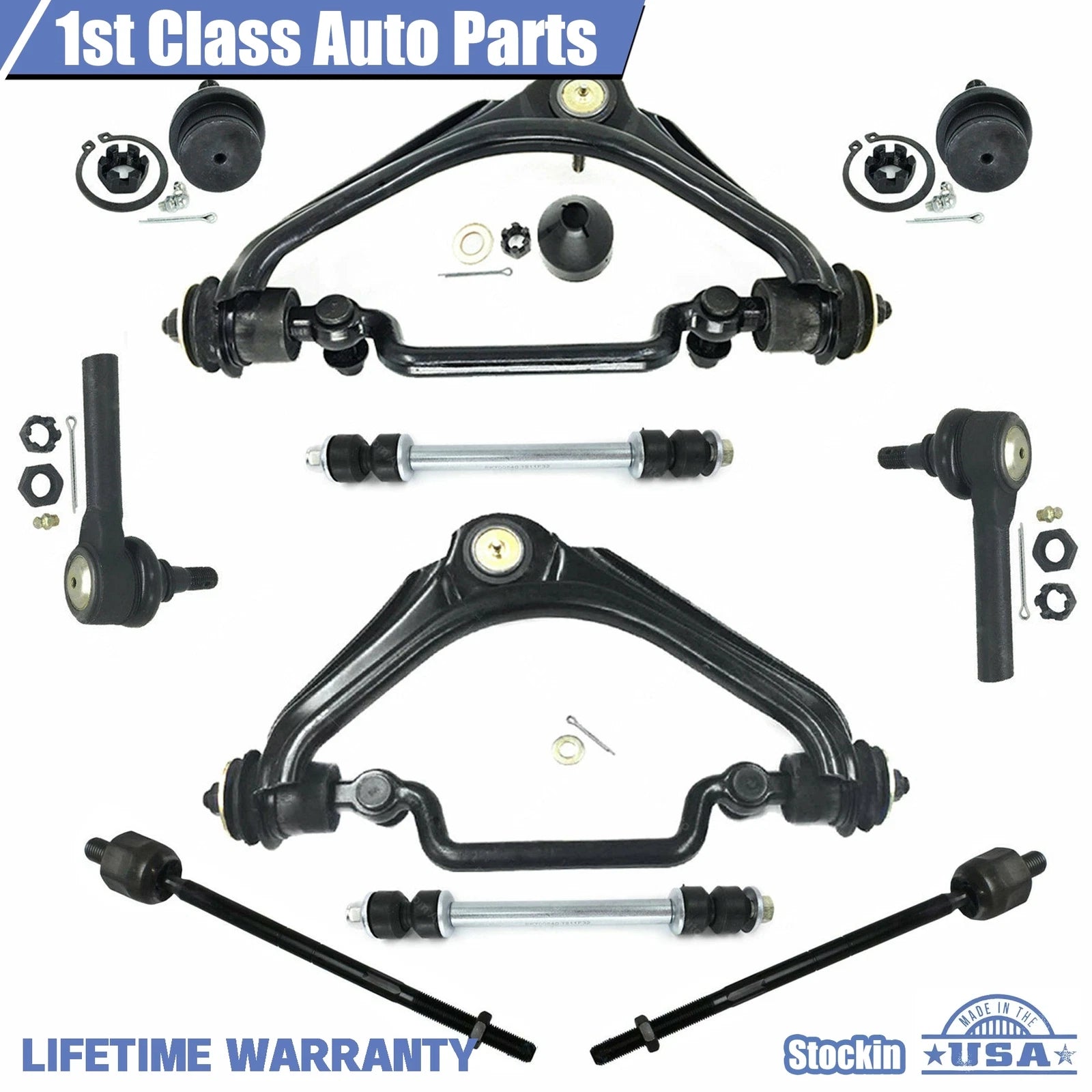 Set of 2 Front Suspension Upper Control Arms for Ford Explorer (2002–2005)