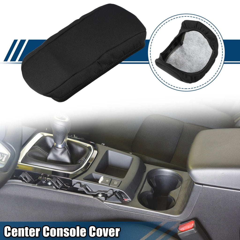 Center Console Armrest Cover for Volkswagen Jetta (2012–2018) Black