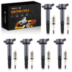 Pack of 6 Ignition Coils + Spark Plugs for Ford Escape Fusion Lincoln Milan (2001–2012) UF486