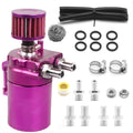 Oil Catch Can Kit for Universal Breather (300ML) - Aluminum Purple