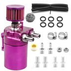 Oil Catch Can Kit for Universal Breather (300ML) - Aluminum Purple