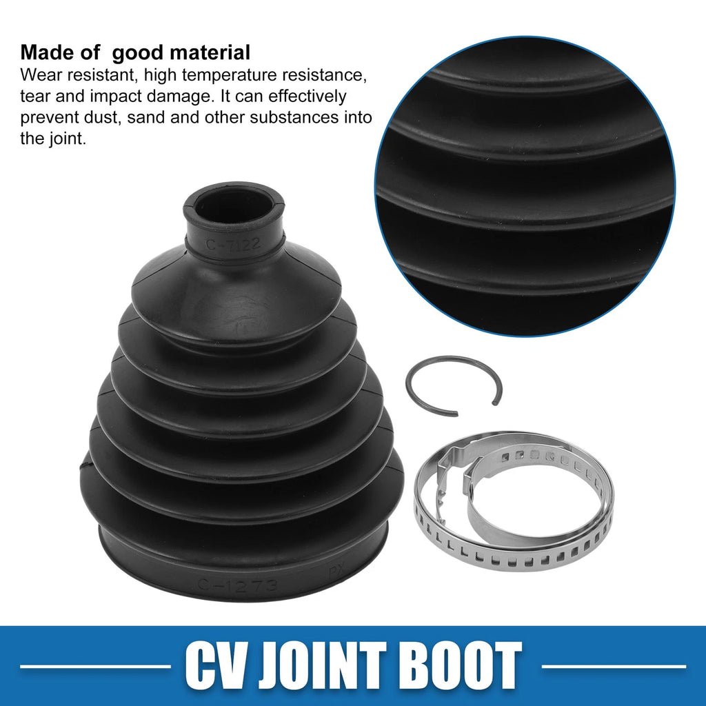 Outer CV Joint Boot Kit with Clamps for Volkswagen Jetta (2019–2023)