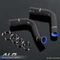 Silicone Radiator Hose Kit for Ford F100 (1976) with Clamps