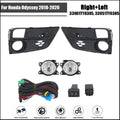 Bumper Fog Lights for Honda Odyssey (2018–2020) with Switch, Bezel, Harness