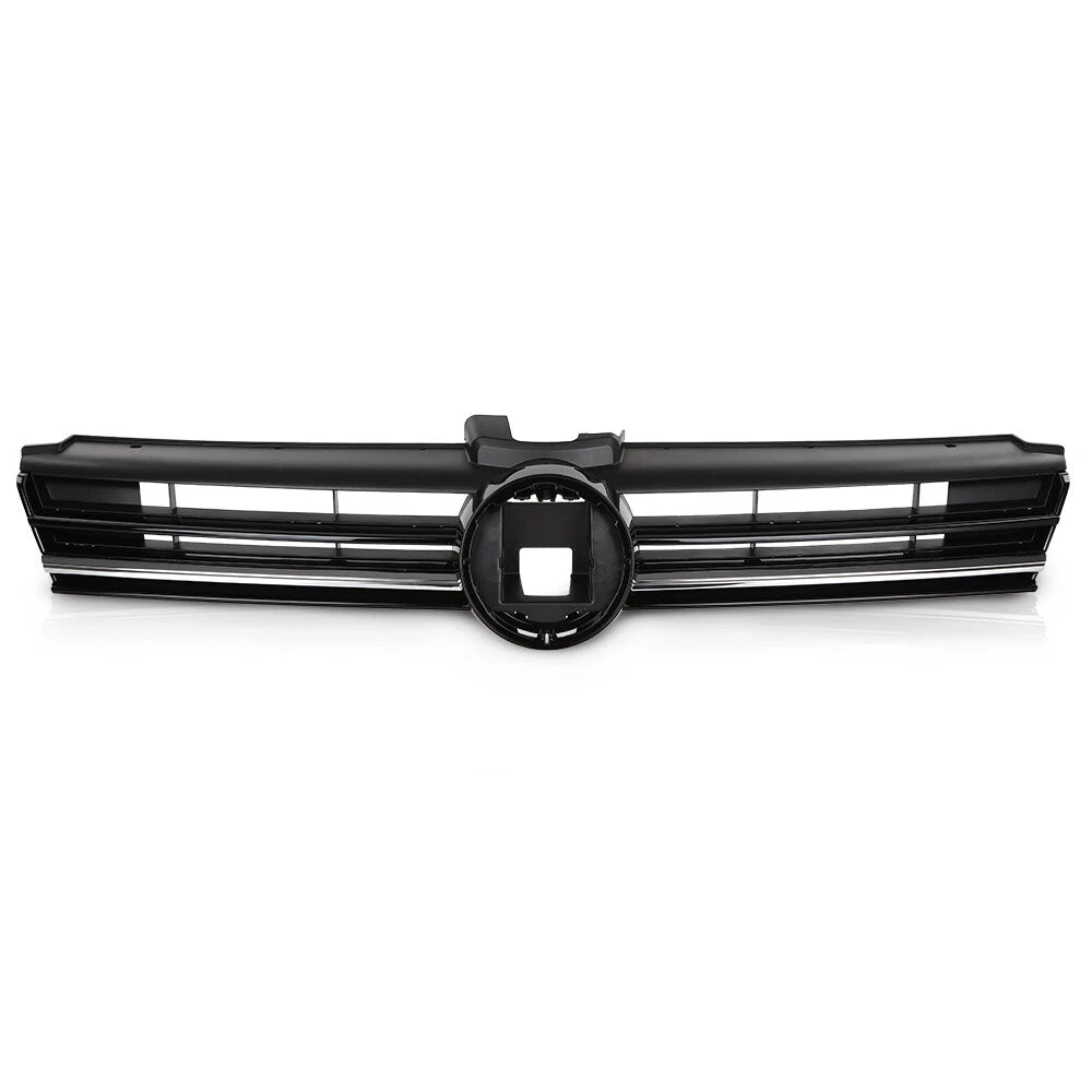 Front Bumper Grille with Chrome Trim for Volkswagen Golf SportWagen (2018–2020)