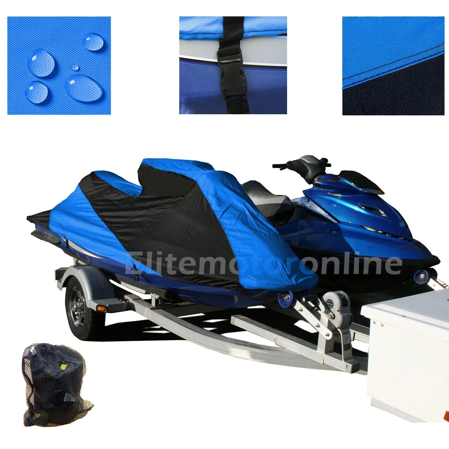 Custom Fit Waterproof Trailerable Cover for Sea Doo RXP (2004–2006)