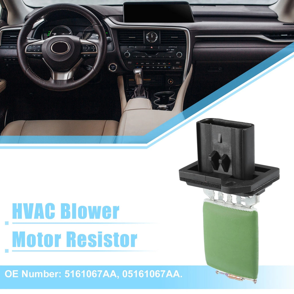 HVAC Blower Motor Resistor for Dodge Dakota (2005–2006) 5161067AA