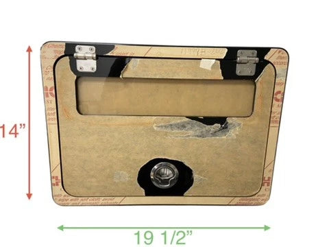 Marine Storage Box with Gemlux Latch for Various Applications (19.5in x 14in)