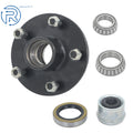 1 PK 5 Lug Trailer Hub Assembly for 1-3/8" to 1-1/16" Spindle