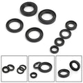 Complete Engine Oil Seal Set Kit x 8 for Yamaha DT 125 DT125 (1976–1981)