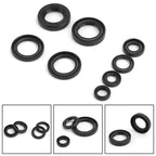 Complete Engine Oil Seal Set Kit x 8 for Yamaha DT 125 DT125 (1976–1981)