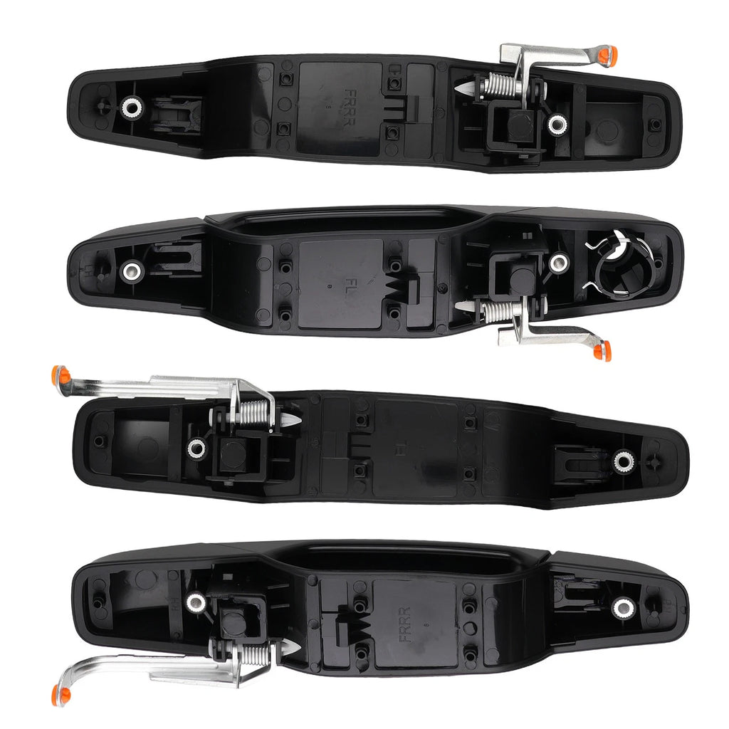 4PC Exterior Door Handle for Cadillac Escalade Yukon (2007–2014) Black