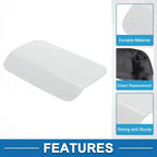 Front Left Side Bumper Headlight Washer Nozzle Cover Cap for BMW 640i White