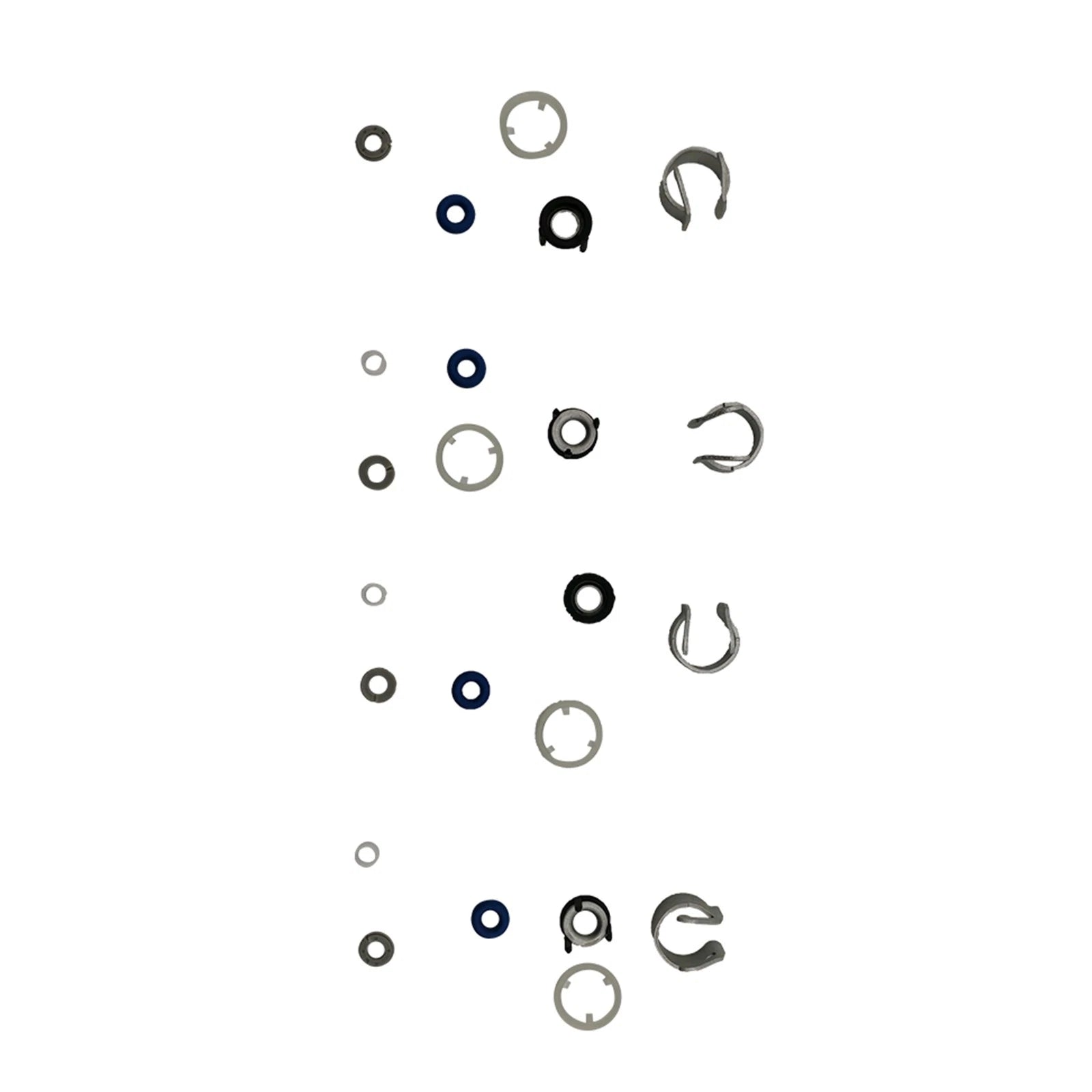 Set of 4 Fuel Injector Seal Kit for Volkswagen Beetle Passat Jetta Tiguan (2006–2012)
