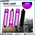 4X LED Courtesy Lights for Hummer H2 (2003–2009) - Purple Smoked Housing