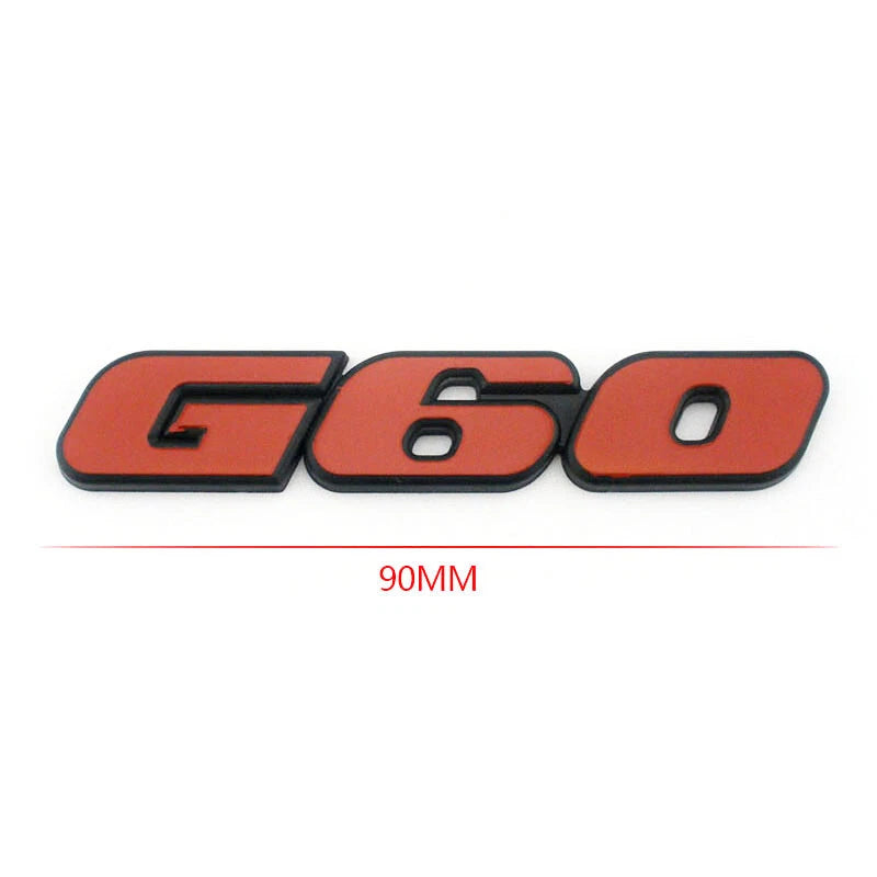 ABS Red Emblem Badge Sticker for VW CC Golf Passat Jetta GTI