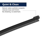 Set of 2 Rear Windshield Wiper Blade Arms for Ford Edge (2019–2020) 12" 305mm
