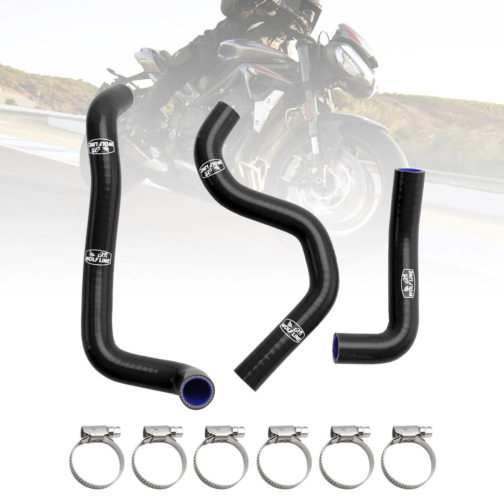 Silicone Radiator Coolant Hose Kit for Street Triple 765 R RS (2020–2022)