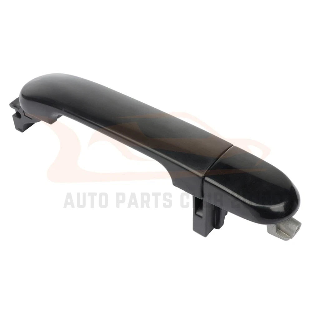 Rear Left Exterior Door Handle for Nissan Versa (2007-2012) Black Plastic