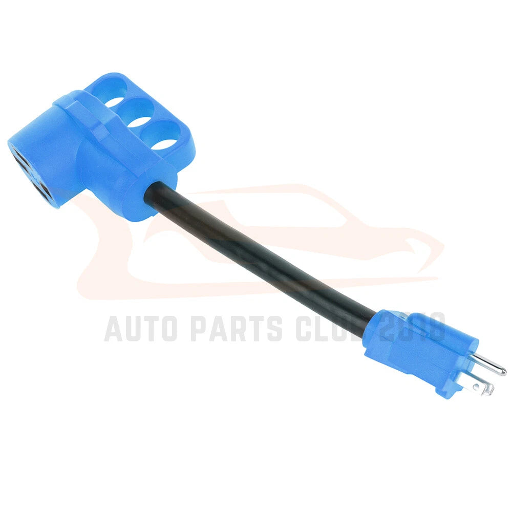 50 Amp to 15 Amp Adapter Cord 5-15P Male to 14-50R Female for RV Trailer (N/A)