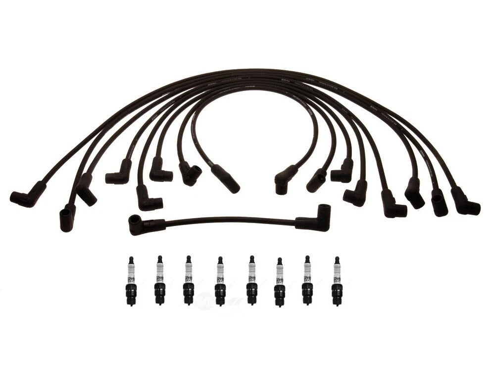 Ignition Wire Set for Chevy 5.7 V8 (1996–2002) - ACDelco 8 Spark Plugs Kit