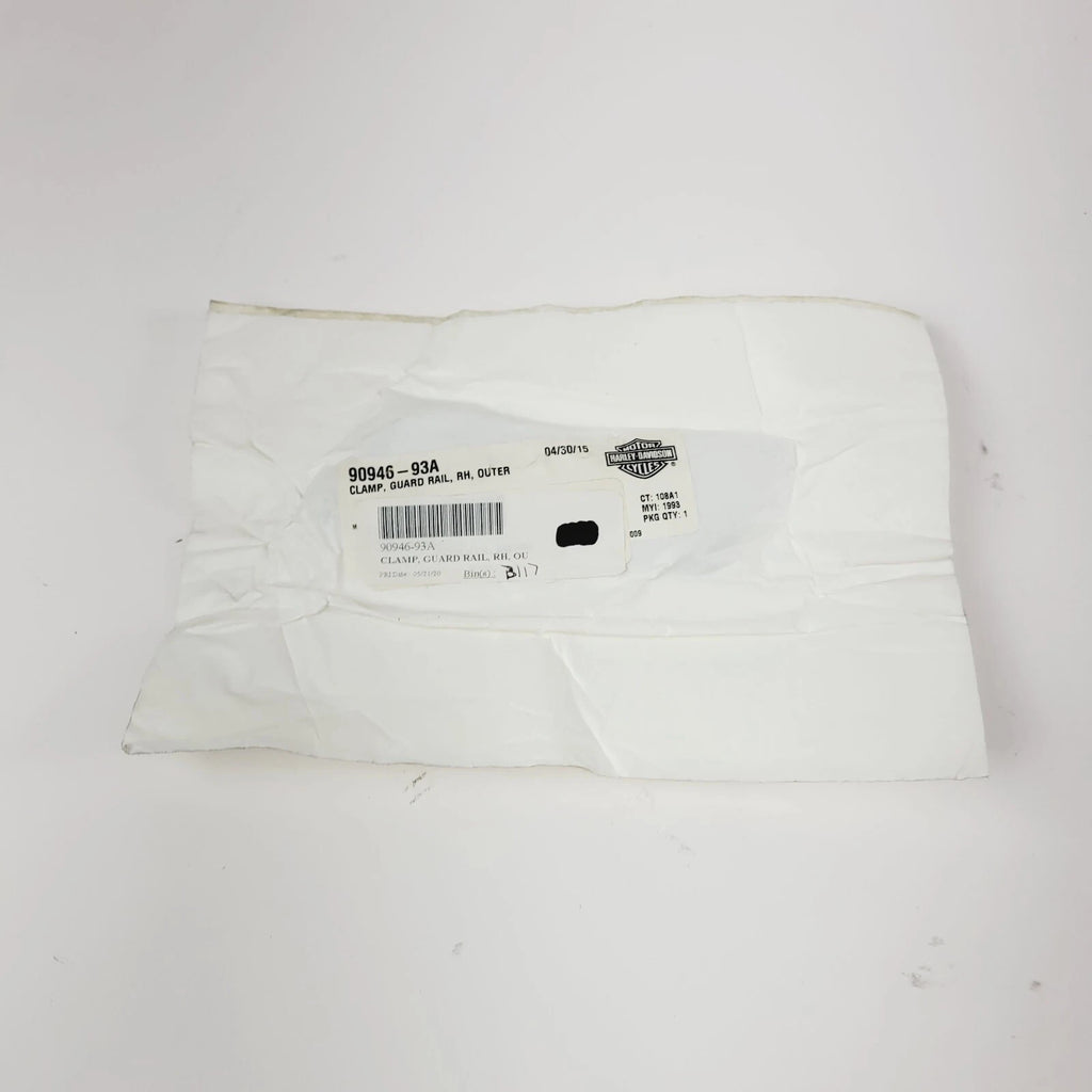 Right Clamp Saddlebag Guard for Harley Davidson (1993–1993) 90946-93A