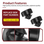 2X Rubber Cushions for Honda TRX200 (1984), TRX90X (2009–2024) 77215-GC2-000