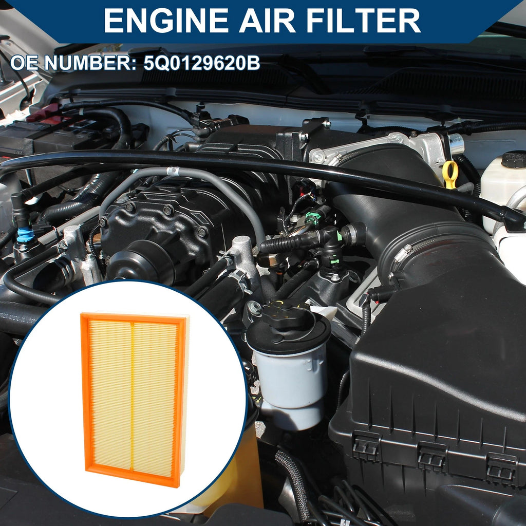 Car Engine Air Filter No. 5Q0129620B for Audi A3 (2015–2020)