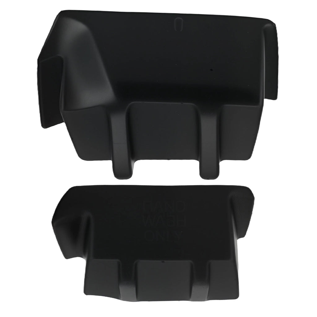 Set of 2 Cup Holder Door Panels for Ram 1500 (2019–2024) Black