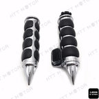 Spike 7/8" 22mm Handlebar Grips w/ Throttle Boss for Universal Motorcycle