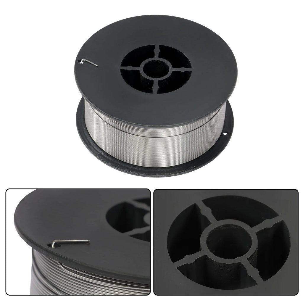 Set of 3 Gasless Flux Core Welding Wire Spools 0.035" Diameter