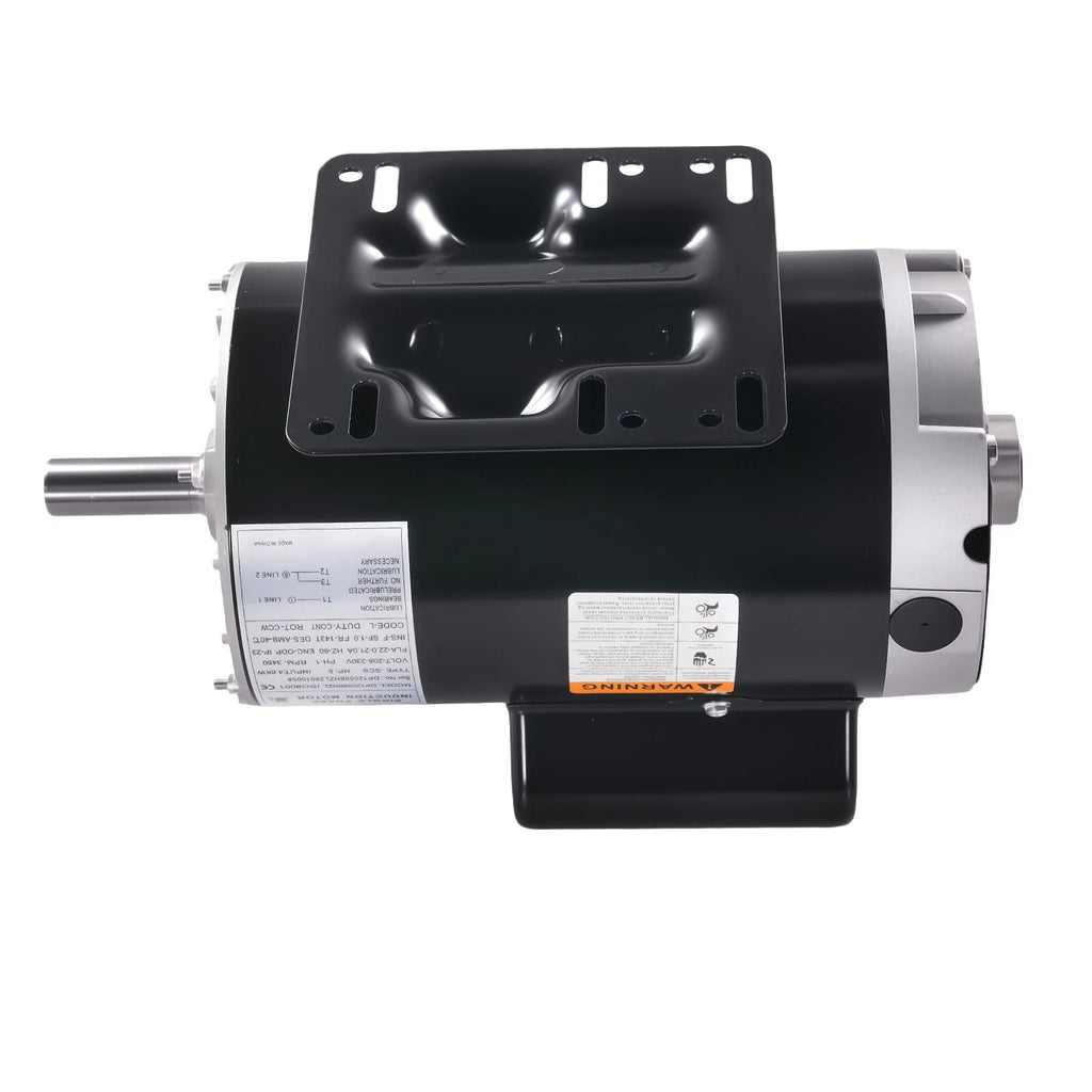 Electric Motor 5 HP 1Phase 230V 3450 RPM 143T 7/8'' Shaft