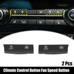 2pcs AC Climate Control Fan Speed Buttons for BMW 5 Series F07 F10 6 Series F06