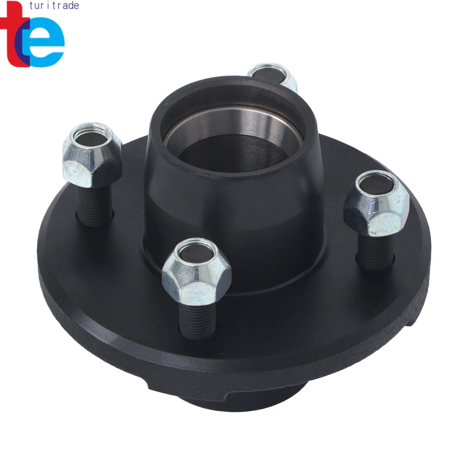 Set of 4 Trailer Hub Kits with Bearings for 2000 lbs Spindle (4")
