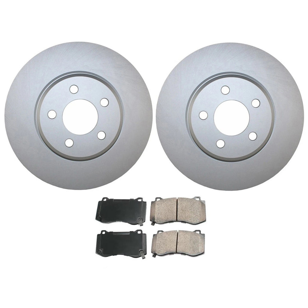 Front Brake Kit 320mm Rotors & Akebono Pads for Chrysler Dodge