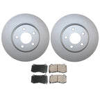 Front Brake Kit 320mm Rotors & Akebono Pads for Chrysler Dodge