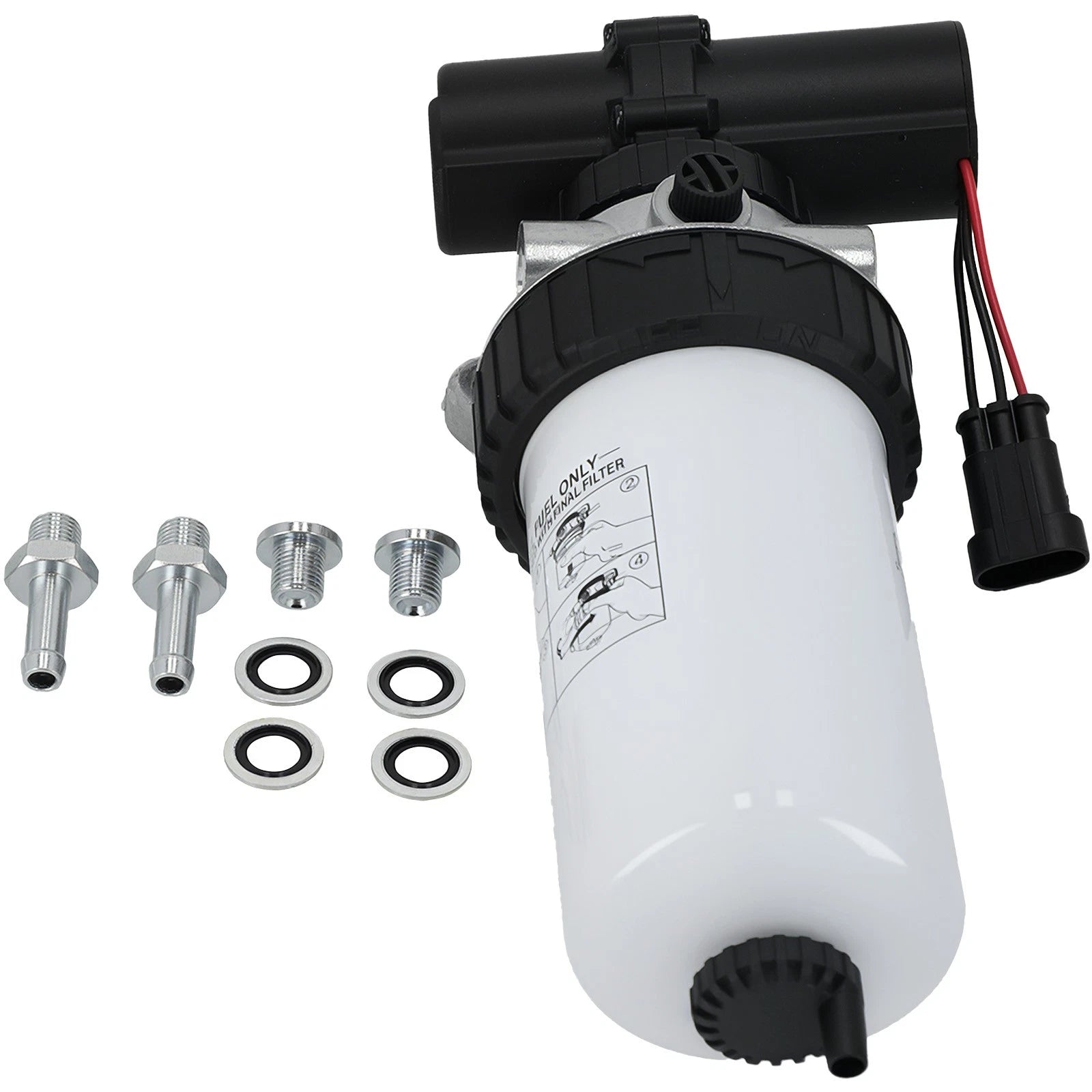 Fuel Pump Filter for Ford New Holland LS180 LS190 LX865 TB100 TB110 TB120 TB80 (2000–2023)