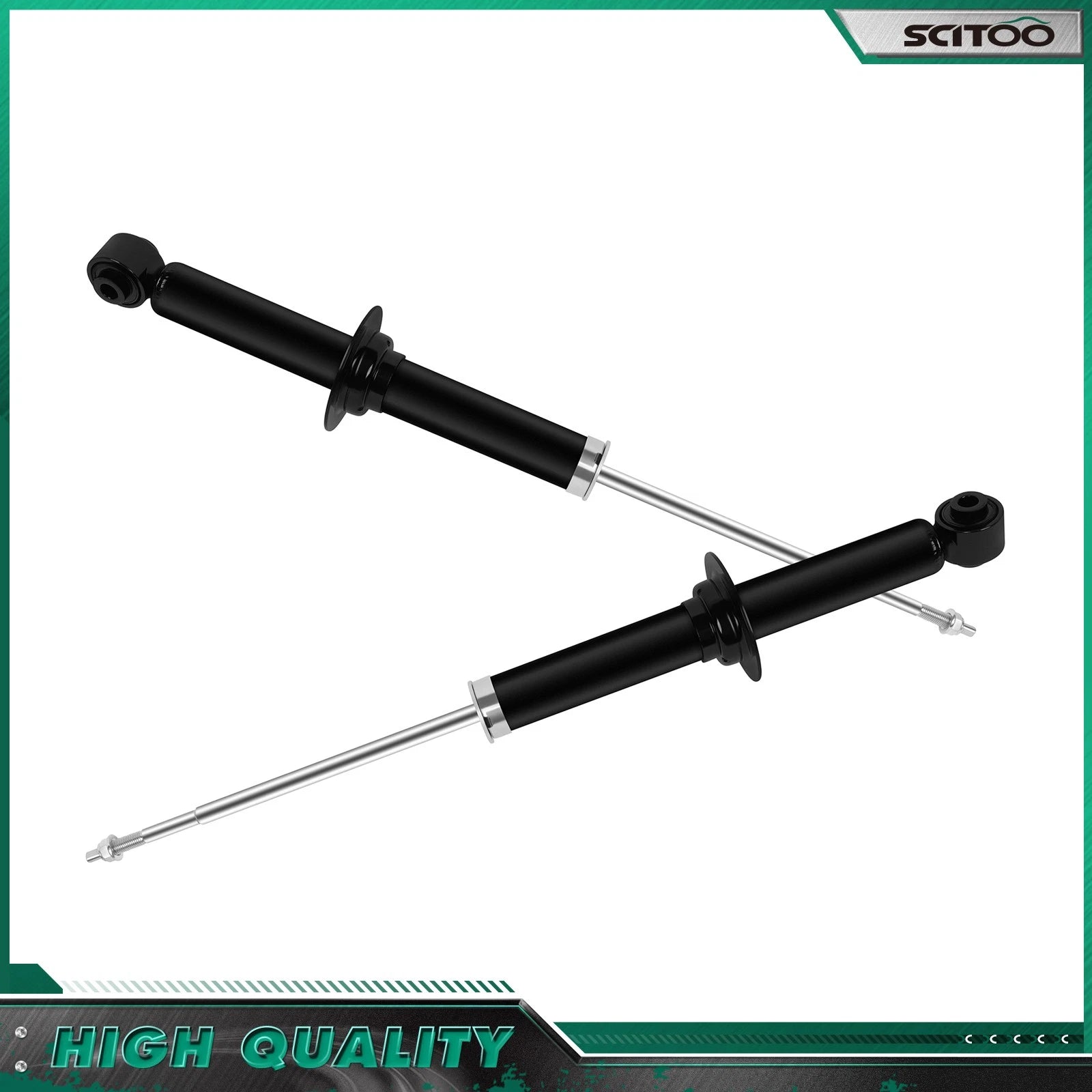 Rear Pair Shocks Struts for Dodge Journey (2009–2010) 2.4L 3.5L V6
