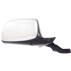 Set of 2 Power Side View Mirrors for F-Series Truck (Chrome & Black)
