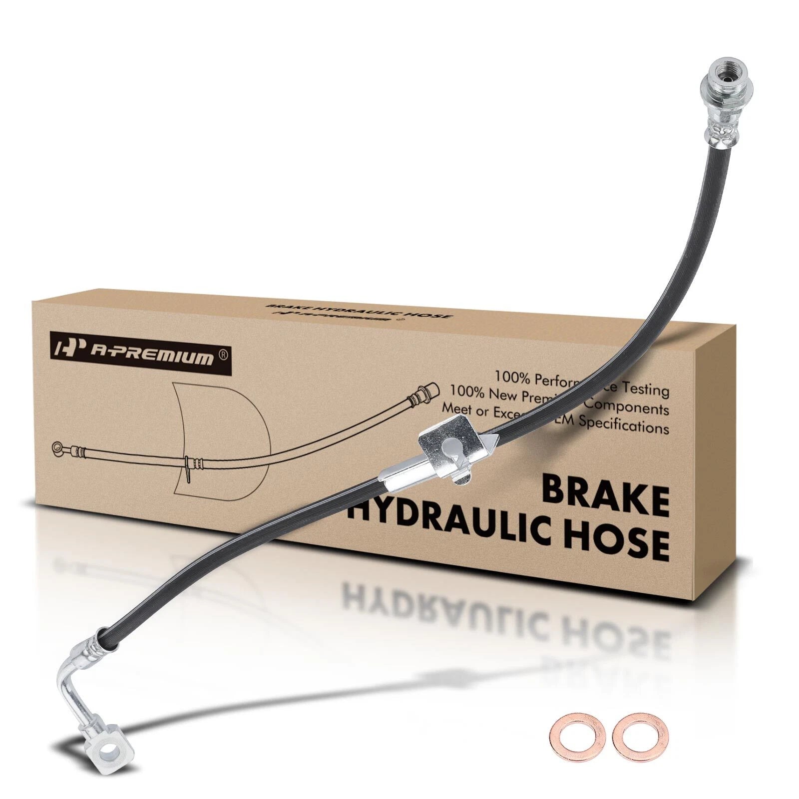 Front Left Brake Hydraulic Hose for Chevrolet G10 GMC G1500 (1984–1995)