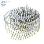 3600 Pcs 0.092"×2-1/2" Siding Nails Collated Wire Coil Full Round Head