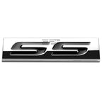 3D Polished Black Lettering Emblem Badge for Chevrolet SS (2014–2017)
