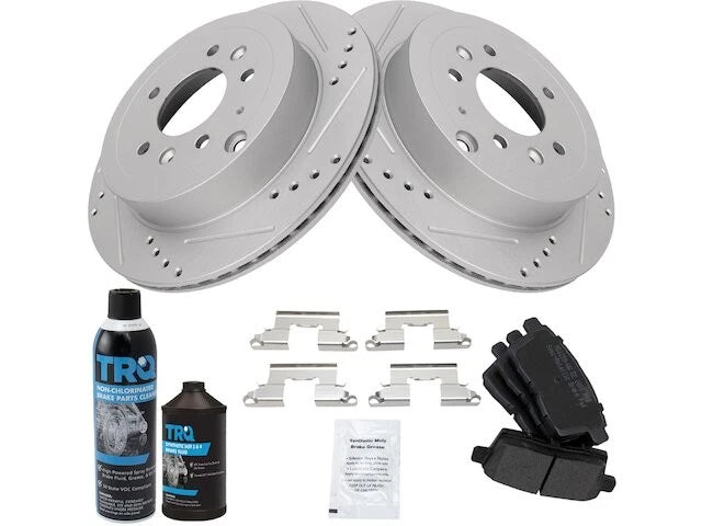Rear Brake Pad and Rotor Kit for Mazda CX-7 (2007–2012) GP328PY